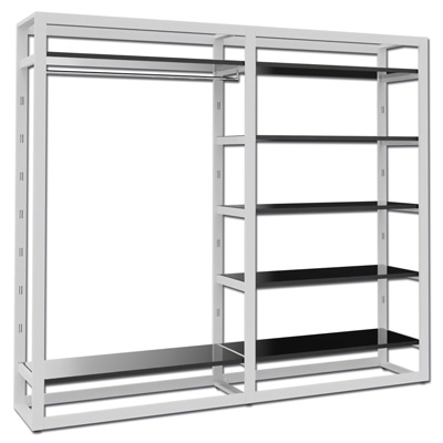 Ladenbausystem Venezia 7 FB 2 TS, Breite 214 cm