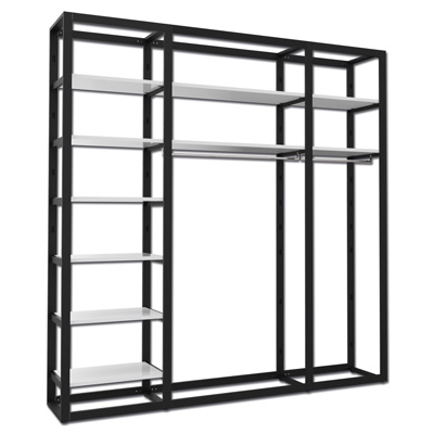 Ladenbausystem Venezia 10 FB 2 TS, Breite 222 cm