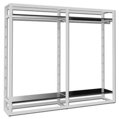 Ladenbausystem Venezia 4 FB 2 TS, Breite 214 cm