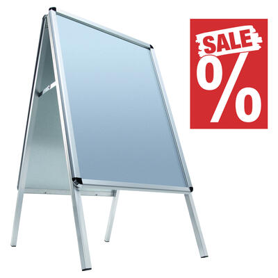 Kundenstopper Rondo DIN A1 inkl. 2 Plakate Setangebot