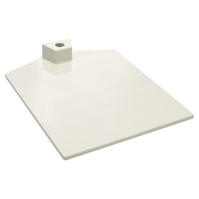 Fu�platte KB, wei�