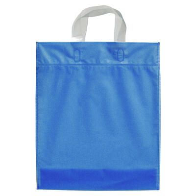 Schlaufentasche Neon pacificblue 30x35+5 cm