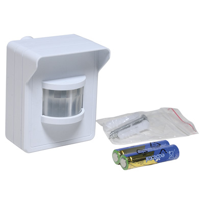 Funk-Klingel PIR Sensor Pilota Porta Bewegungsmelder, Batter