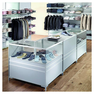 Prsentationsvitrine L-Form