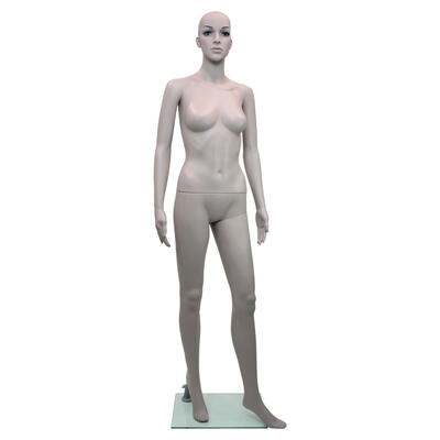 Damenfigur 2 mit Make-up, hautfarben