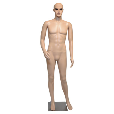 Herrenfigur 1 mit Make-up, hautfarben