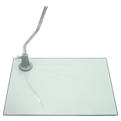 Glasstandplatte mit Wadendorn