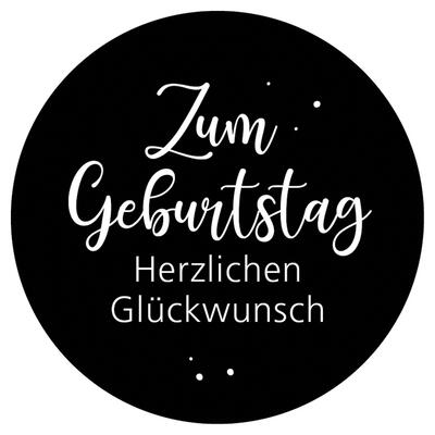 200 Schmucketiketten ø 65 mm, Motiv 60003