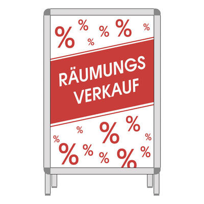 Plakat %%% Rumungsverkauf %%% DIN A1