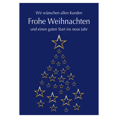 Plakat Frohe Weihnachten DIN A1