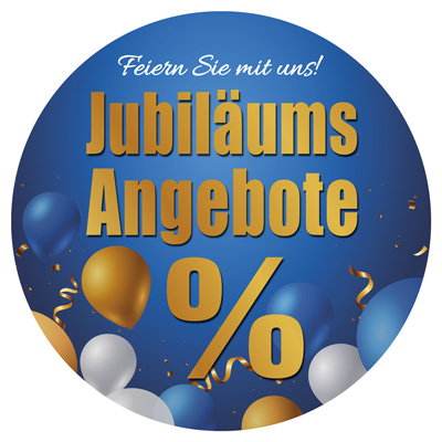 Ankleber Jubilum Angebote,  32 cm