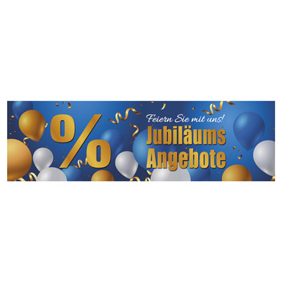 Ankleber Jubilums Angebote, 100x30 cm