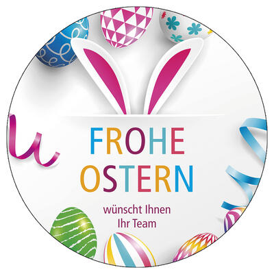 Ankleber Frohe Ostern,  32 cm