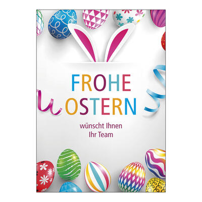Plakat Frohe Ostern, DIN A1