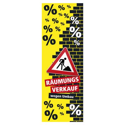 Langbahn R�umungsverkauf wegen Umbau, 48x138 cm