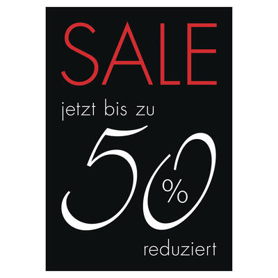 Plakatkarton jetzt bis zu 50% reduziert DIN A4