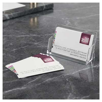 Tisch-Visitenkartenhalter, einfach