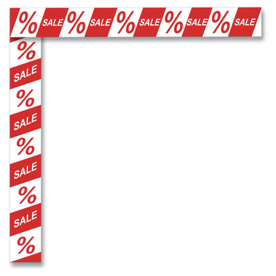 Selbstklebende Streifen % SALE %