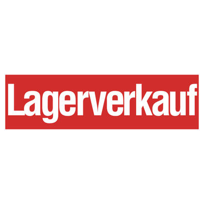 Papierplakat Lagerverkauf