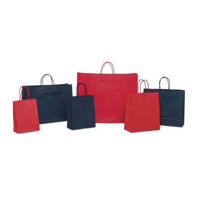 Papiertasche Milano Classic mit Textilkordel