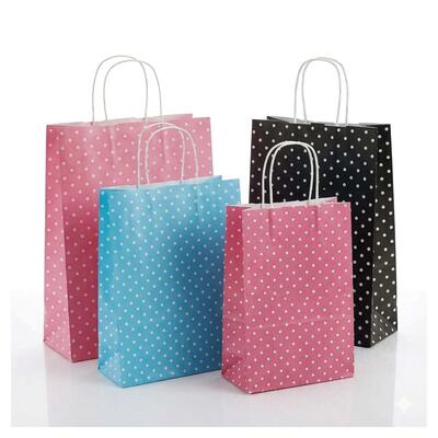 Papiertasche Rockabilly mit Kordel