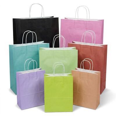 Papiertragetasche Mit Kordel Light