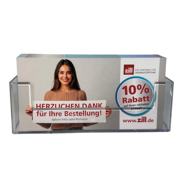 Flyerst�nder Acryl 230x32 mm DIN Lang