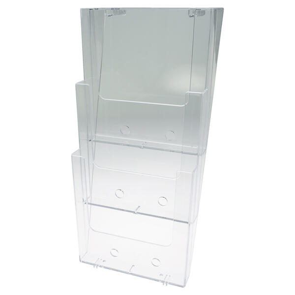Wandprospekthalter 3xDIN A4 hoch