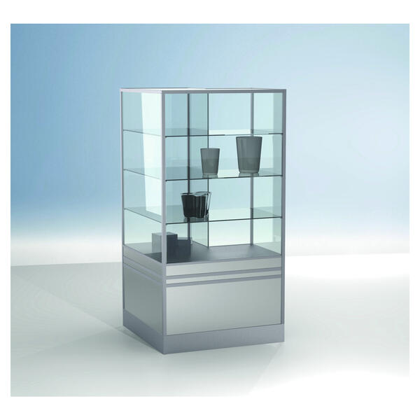Glas Eckvitrine Trend-V7