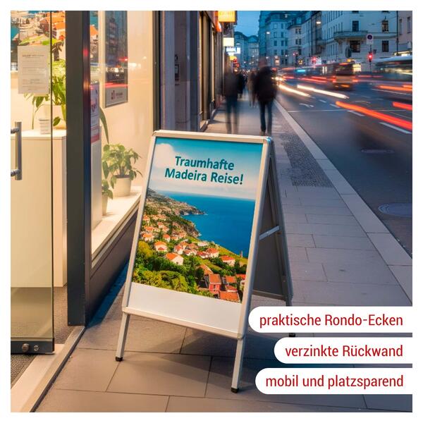 Werbeaufsteller Rondo