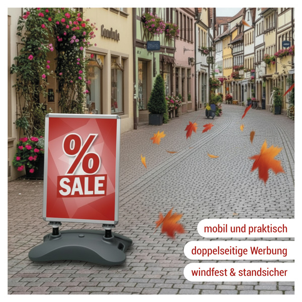 Kundenstopper Zillux Pro DIN A1