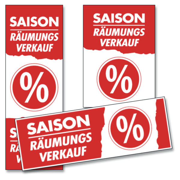 Sortiment SAISON Rumungsverkauf