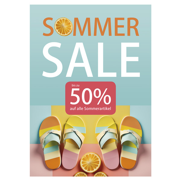 Plakat Sommer Sale I