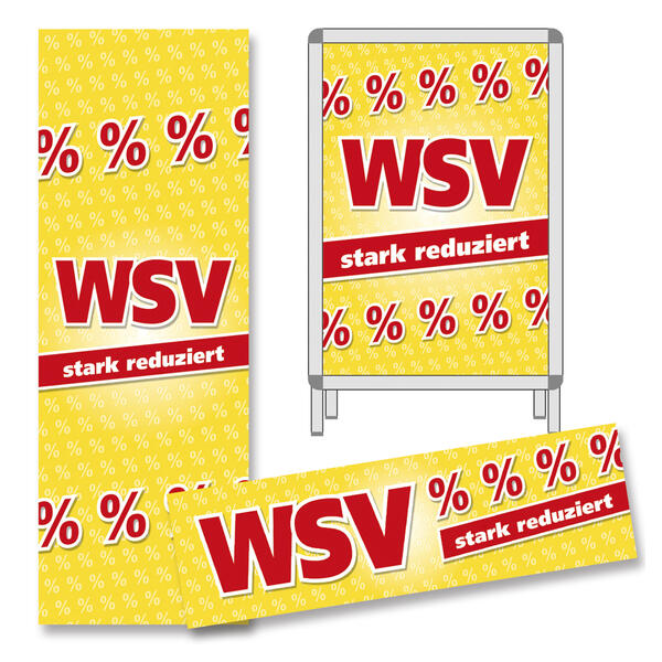 Deko-Sortiment WSV stark reduziert