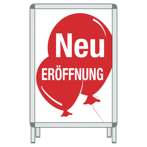 Plakat Neu-ERFFNUNG DIN A1