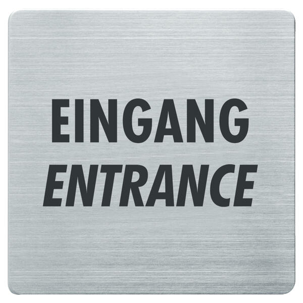 Piktogramm EINGANG/ENTRANCE