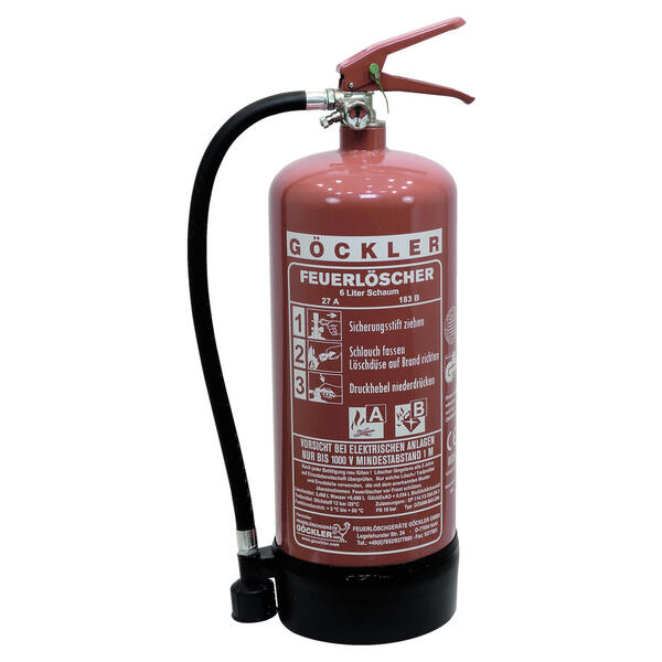 Feuerlscher 6L BIO-DIN Schaum EN3