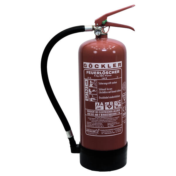 Feuerlscher Pulver GP-6X ABC 6kg