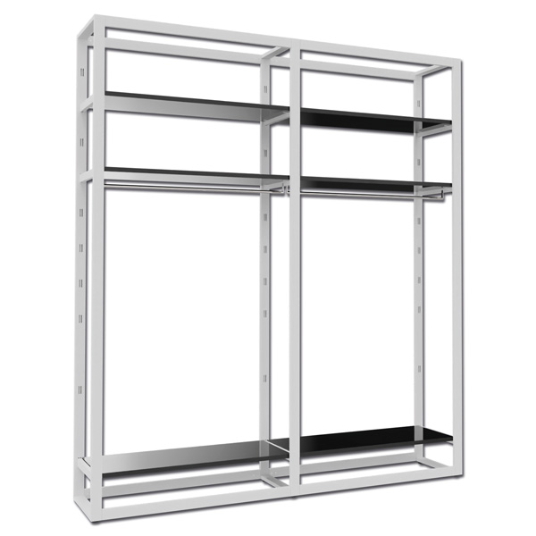 Ladenbausystem Venezia 6 FB 2 TS, Breite 214 cm