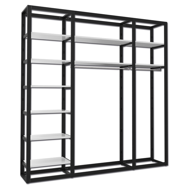 Ladenbausystem Venezia 10 FB 2 TS, Breite 222 cm