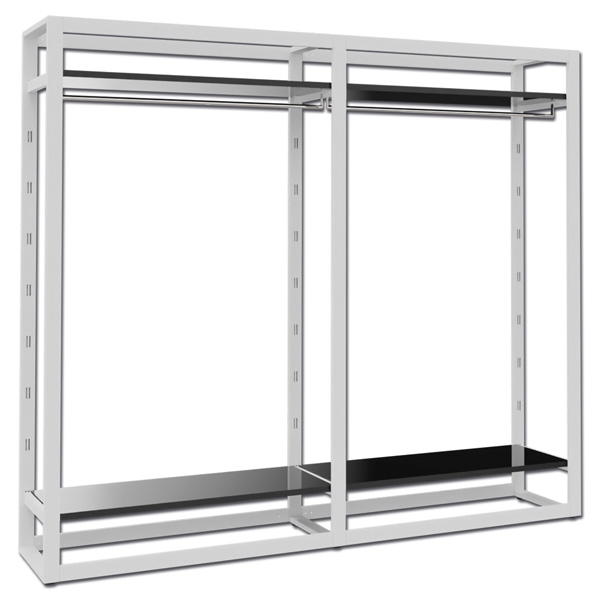 Ladenbausystem Venezia 4 FB 2 TS, Breite 214 cm