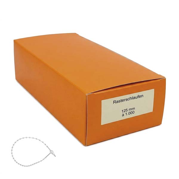 1000 Rasterschlaufen, 125 mm