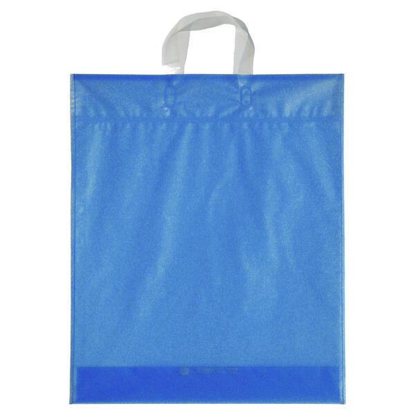 Schlaufentasche Neon pacificblue 38x45+5 cm