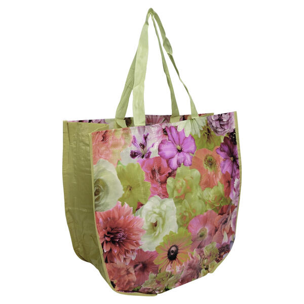 PP-Woven Tragetasche Flowerpower