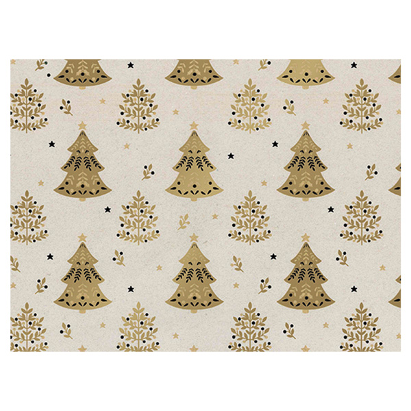 Recycling-Geschenkpapier Weihnachtsfolklore 50cm:100m