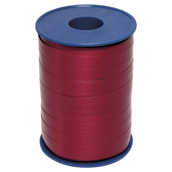 Kr�uselband 10mm:250m weinrot