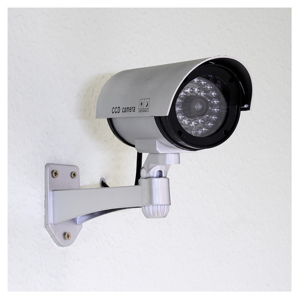 CCTV Dummy-Kamera mit LED fr den Auenbereich