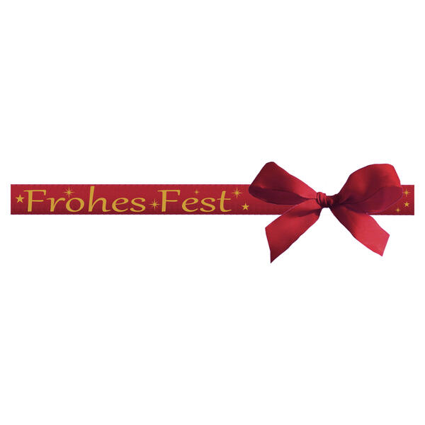 Ankleber Frohes Fest