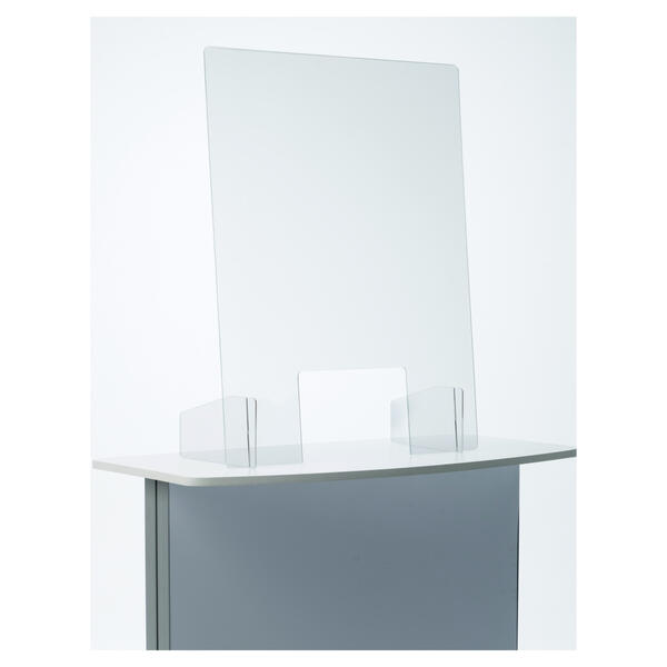 Spuckschutzwand Plexiglas 70x90 cm