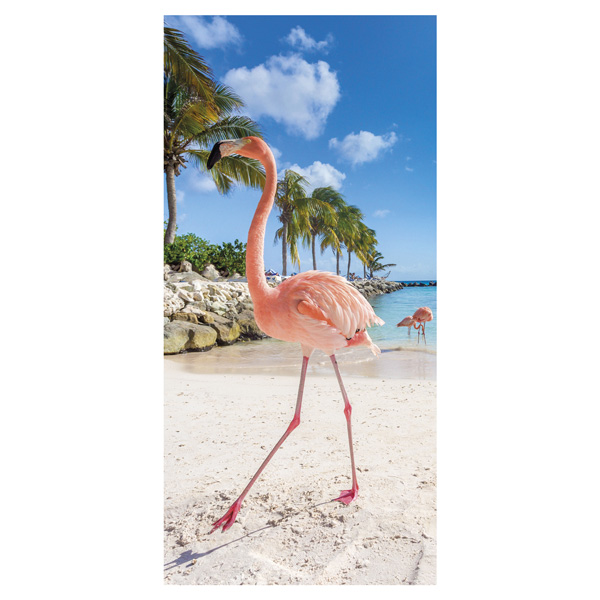 Display-Banner Flamingo